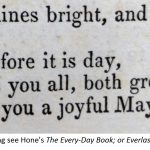 May Day: Early 19th Century Traditions